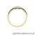 Pierścionek W0297 z czarnymi Diamentami żółte złoto 375