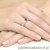 Pierścionek W0075 Ametyst 0,50ct białe złoto 375
