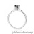 Pierścionek W0557 Czarny Diament 0,50ct białe złoto 375