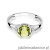 Pierścionek W0040 Oliwin 1,00ct białe złoto 375