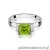 Pierścionek W0103 Oliwin 1,10ct białe złoto 375
