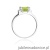 Pierścionek W0103 Oliwin 1,10ct białe złoto 375