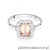 Pierścionek W0576 Morganit 1.00ct białe złoto 375
