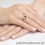 Pierścionek W0354 Rodolit 0,50ct żółte złoto 375