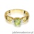 Pierścionek W0014 Oliwin 0,60ct żółte złoto 375