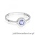 Pierścionek W0616 Tanzanit 0,35ct białe złoto 375