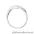 Pierścionek W0618 Rubin 0,30ct białe złoto 375
