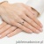 Pierścionek W0618 Rubin 0,30ct białe złoto 375
