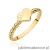 Pierścionek W0637 Diament 0,01ct żółte złoto 375