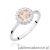 Pierścionek W0572 Morganit 0,40ct białe złoto 375