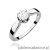 Pierścionek W0228 Diament 0,70ct białe złoto 375