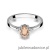 Pierścionek W0301 Morganit 0,40ct białe złoto 375