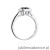 Pierścionek W0403 Ametyst 0,50ct białe złoto 375