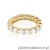 Pierścionek W0516 z diamentami żółte złoto 375