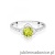 Pierścionek W0603 Oliwin 0,60ct białe złoto 375