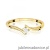 Pierścionek W0631 Diament 0,01ct żółte złoto 375