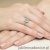 Pierścionek W0403 Topaz Swiss 0,65ct białe złoto 375