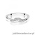 Pierścionek W0673 z diamentami białe złoto 375
