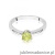 Pierścionek W0563 oliwin 0,60ct białe złoto 375