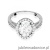 Pierścionek W0080 Diament Laboratoryjny 1,90ct białe złoto 375