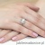 Pierścionek W0080 Diament Laboratoryjny 1,90ct białe złoto 375