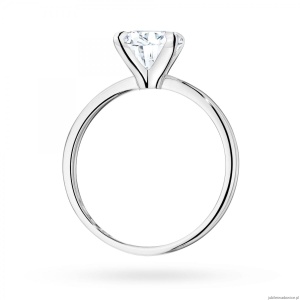 Pierścionek W0689 Diament Laboratoryjny 2,00ct białe złoto 375
