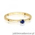 Pierścionek W0464 Szafir 0,15ct żółte złoto 375
