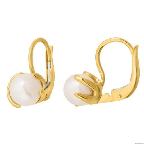 Kamienie imitowane Perły Kolczyki 5900025040133