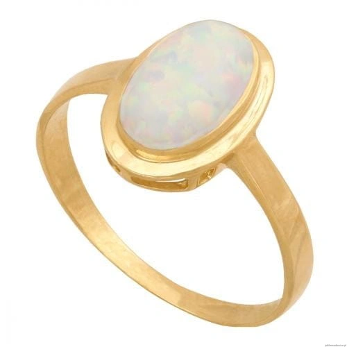 Kamienie imitowane Opale Pierścionki 5900025212820