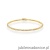 Bransoletka B0031 z diamentami żółte złoto