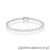 Bransoletka B0039 z diamentami białe złoto
