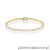 Bransoletka B0039 z diamentami żółte złoto