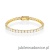 Bransoletka B0039 z diamentami żółte złoto