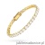 Bransoletka B0039 z diamentami żółte złoto