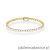 Bransoletka B0039 z diamentami laboratoryjnymi żółte złoto