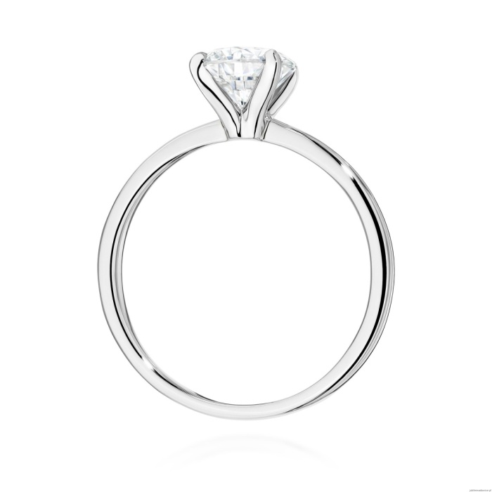 Pierścionek W0687 Diament Laboratoryjny 1,00ct białe złoto