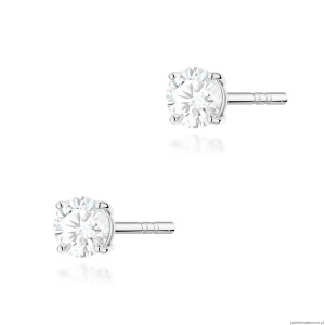 Kolczyki K0583 Diament 2 x 0.30ct białe złoto