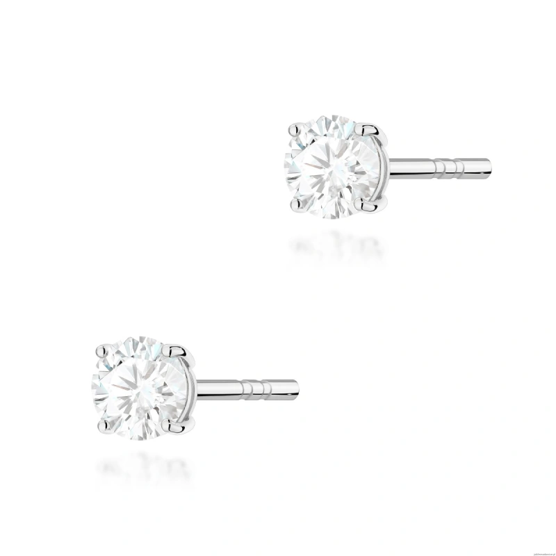 Kolczyki K0583 Diament 2 x 0.30ct białe złoto