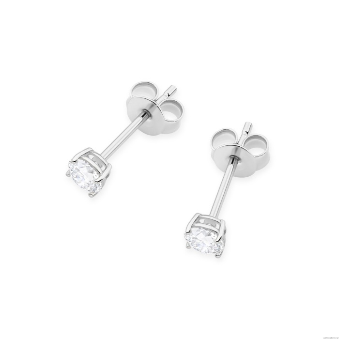 Kolczyki K0583 Diament 2 x 0.30ct białe złoto