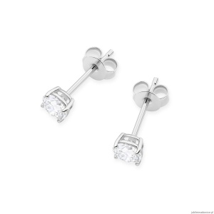 Kolczyki K0583 Diament 2 x 0.50ct białe złoto