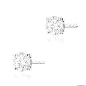 Kolczyki K0583 Diament 2 x 0.70ct białe złoto