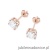 Kolczyki K0583 Diament 2 x 2.00ct różowe złoto
