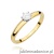 Pierścionek W0679 Diament Laboratoryjny 0,25ct żółte złoto