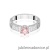 Pierścionek W0075 Diament Laboratoryjny różowy 0,50ct białe złoto 375
