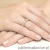 Pierścionek W0075 Diament Laboratoryjny różowy 0,50ct żółte złoto 375