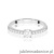 Pierścionek W0671 z diamentami laboratoryjnymi białe złoto 375