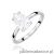 Pierścionek W0689 Diament 1,00ct Białe złoto