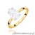 Pierścionek W0689 Diament 1,00ct Żółte złoto