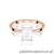 Pierścionek W0691 Diament 1,00ct Różowe złoto