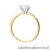 Pierścionek W0687 Diament 1,00ct Żółte złoto 375